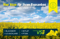 Vier Asse für Ihren Rapsanbau Vier Asse für Ihren Rapsanbau